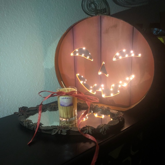 🎃NWT Pumpkin Spice Latte Big Candle - Picture 2 of 4